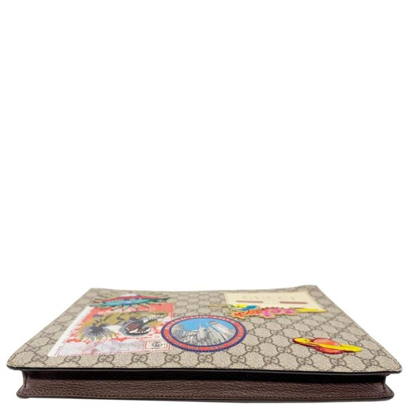 Gucci  Original Courrier Web GG Canvas Messenger Bag Beige 474083 - Picture 12 of 16